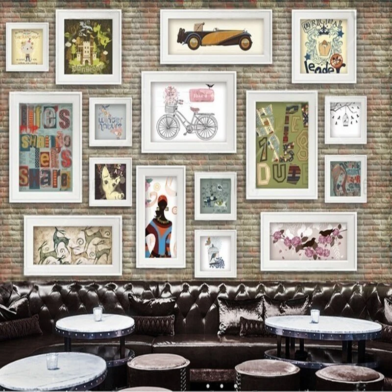 Nostalgic decorative paintings - Commercial Wallpaper Printing recension och pris