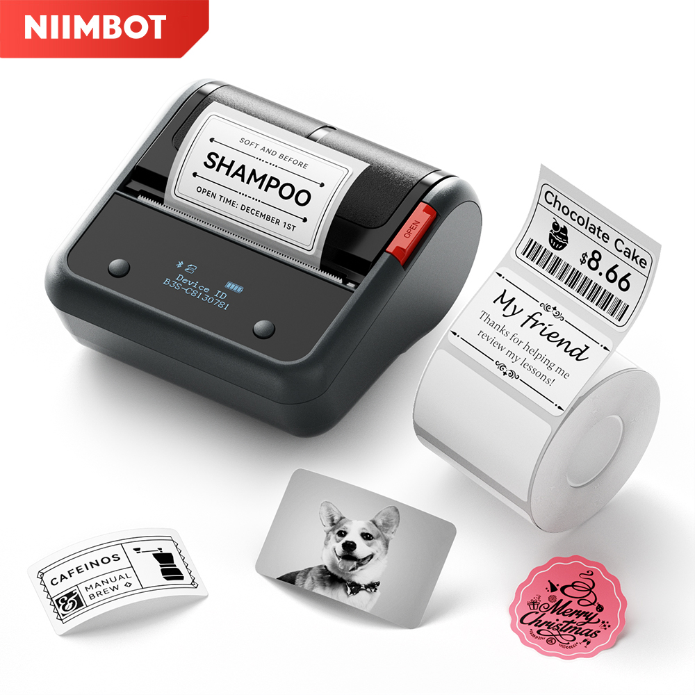 Niimbot B3S Wireless Label Pri - Commercial Label Printing Machine recension och pris