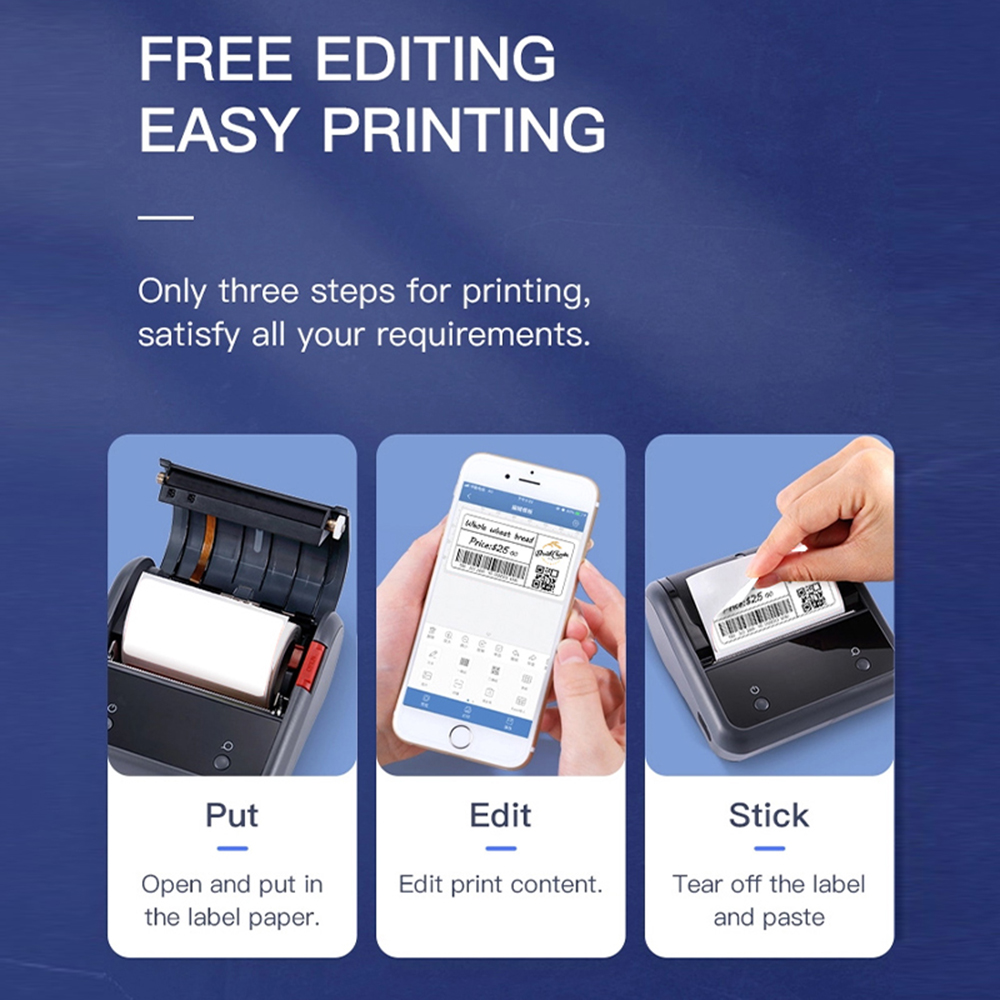 Niimbot B3S Wireless Label Pri - Commercial Label Printing Machine recension och pris