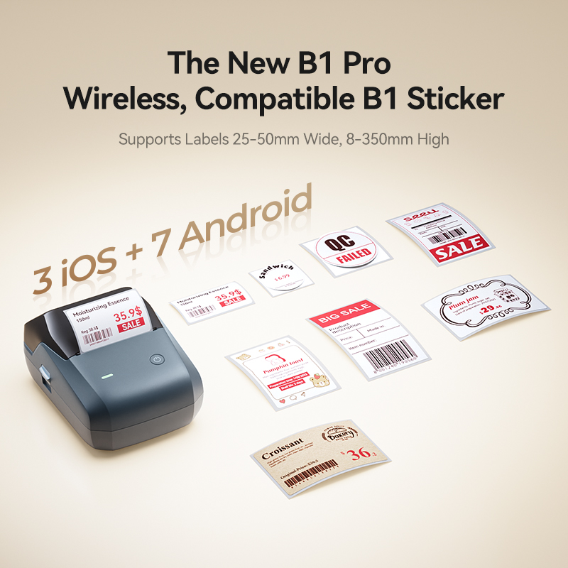 Niimbot B1 Pro Label Printer 3 - Commercial Printing Definition recension och pris