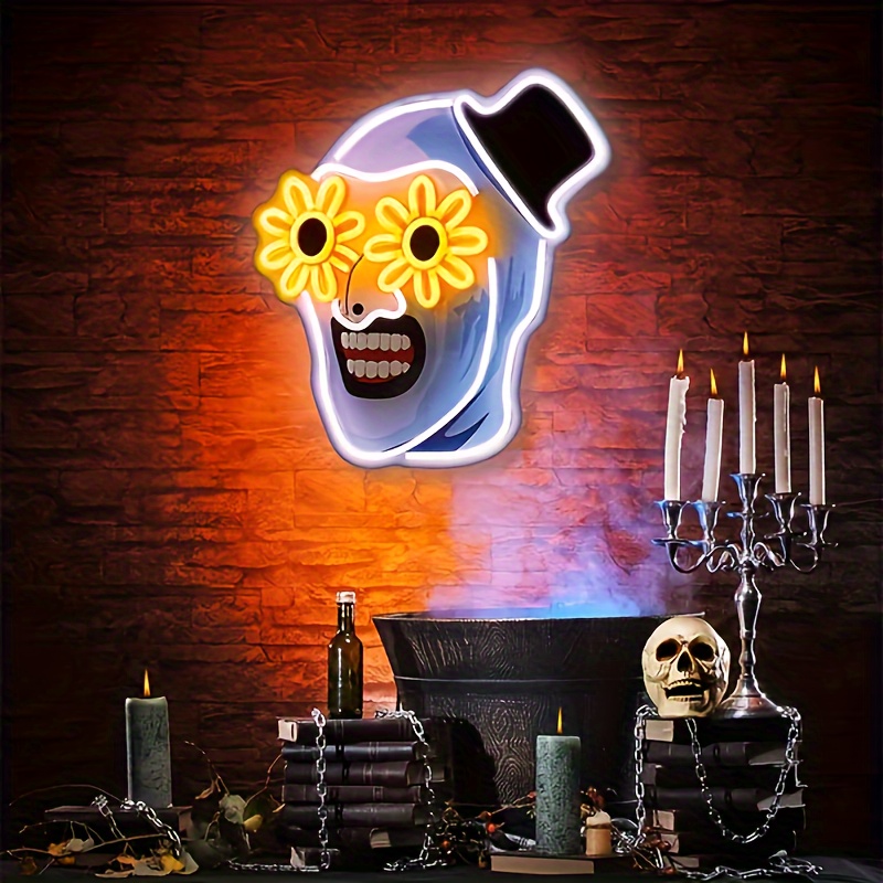 Terrifier UV Printed Neon Sign - Commercial Uv Printing recension och pris