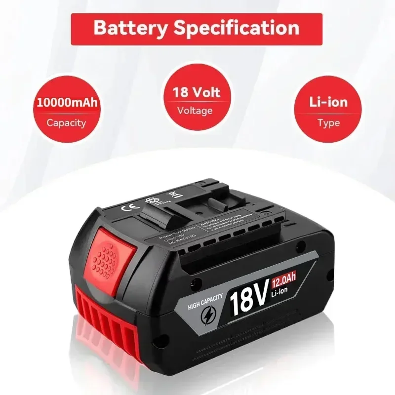 Original 18V Battery 8.0/10.0/ - Bosch Drill Gsb 18V recension och pris