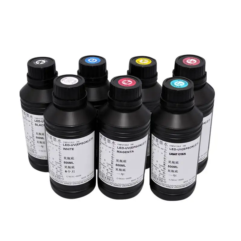 500ML Bottle LED UV Ink For Ep - Solvent Printer Ink recension och pris