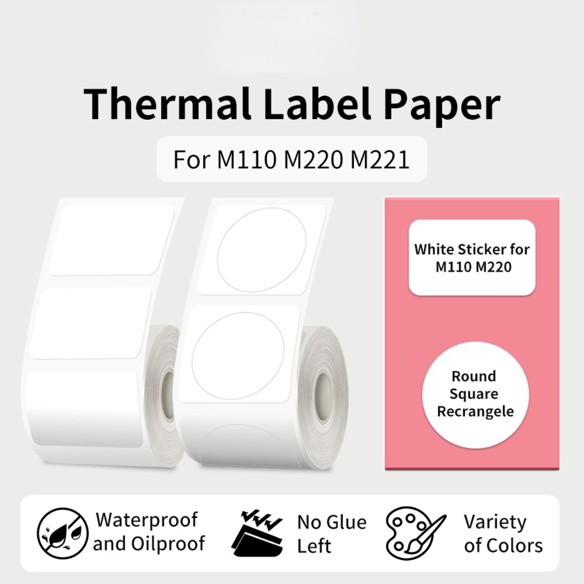 Thermal paper Label Maker Pape - Commercial Label Printing Machine recension och pris