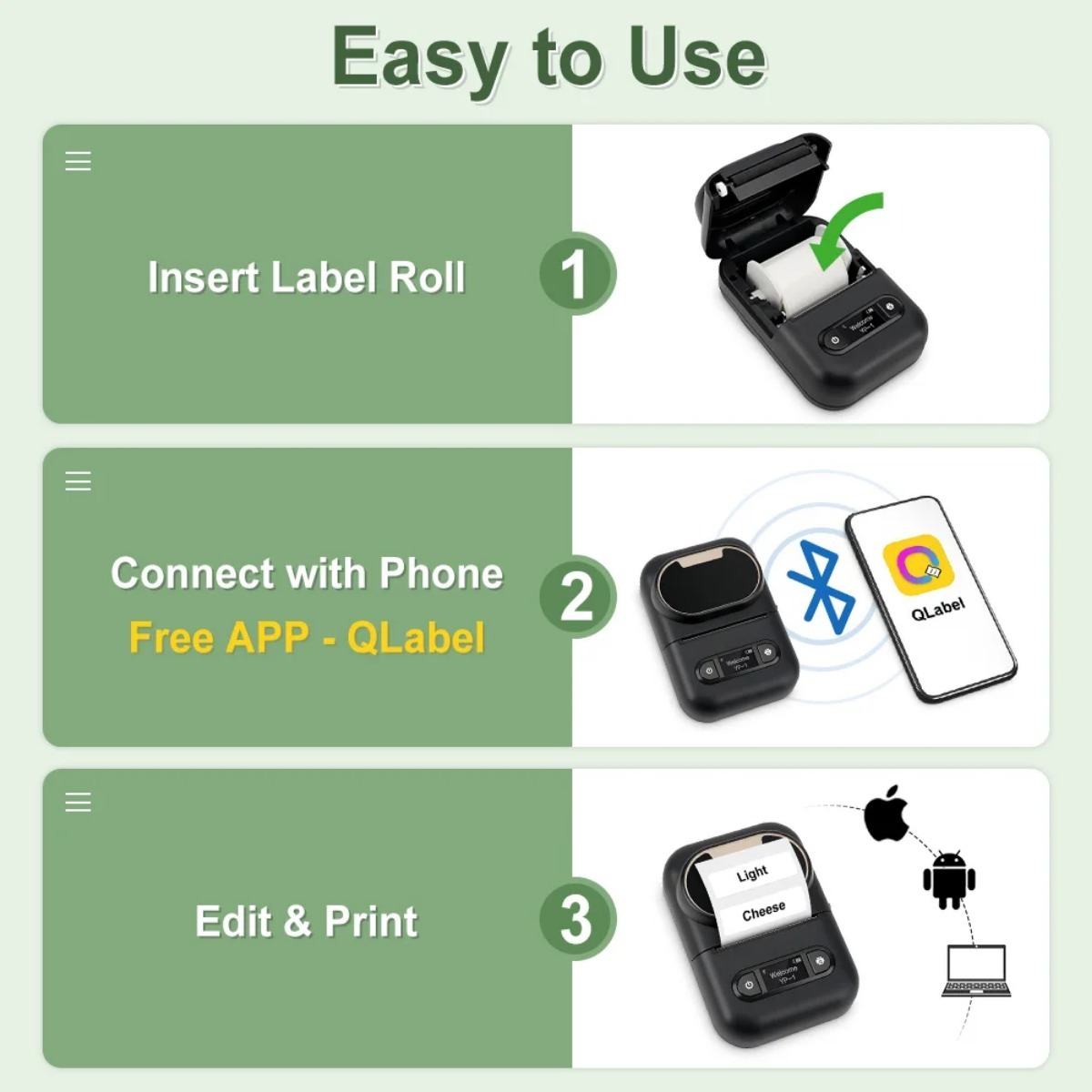 Thermal paper Label Maker Pape - Commercial Label Printing Machine recension och pris